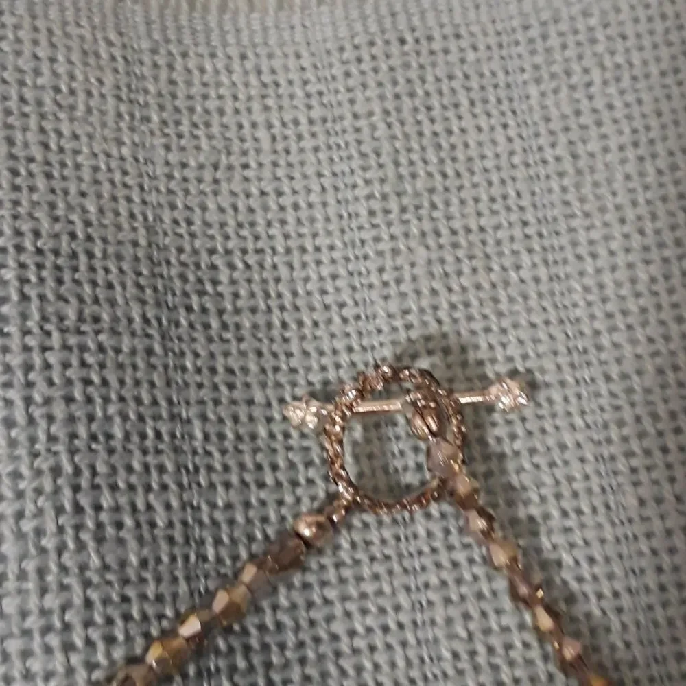 Long beaded necklace